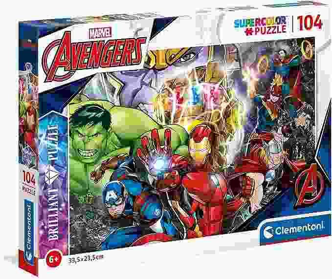 Puzzle de Marvel Avengers (104 piezas)
