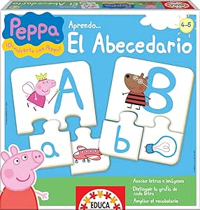 Juego de Peppa Pig para aprender las letras