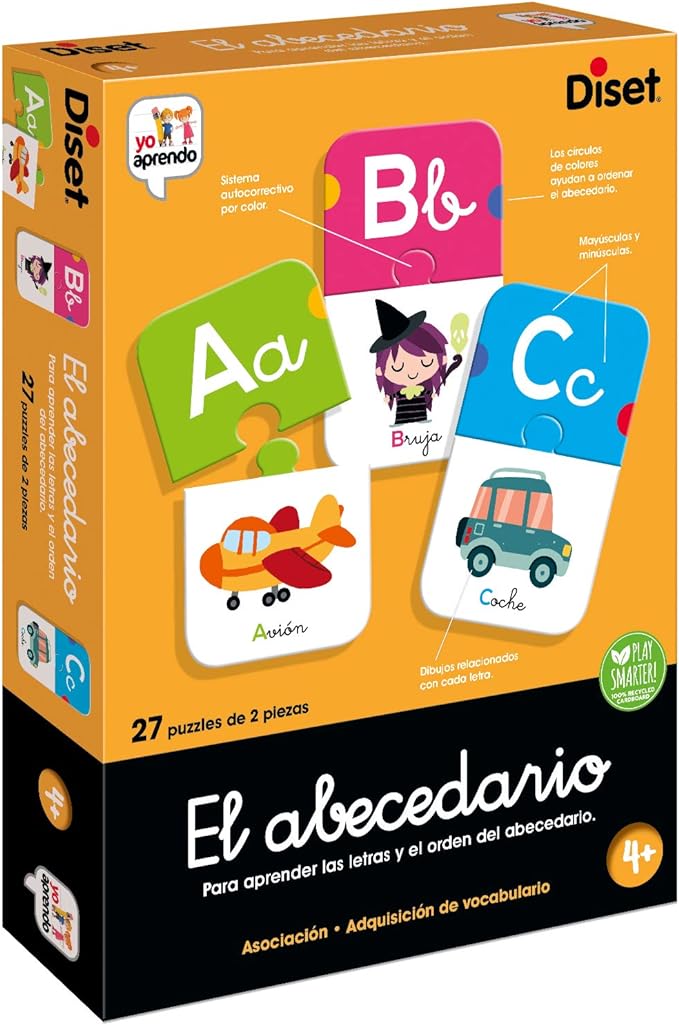 Juego educativo para aprender las letras