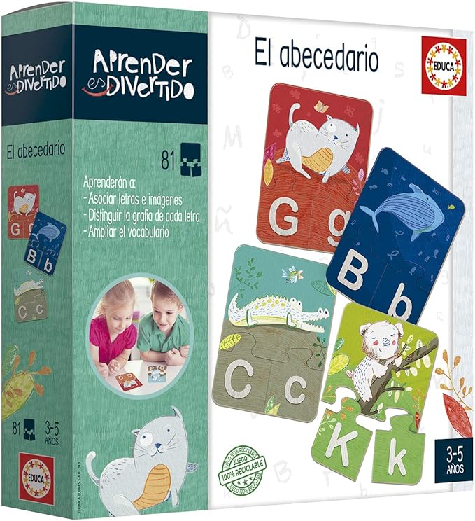Juego para aprender las letras