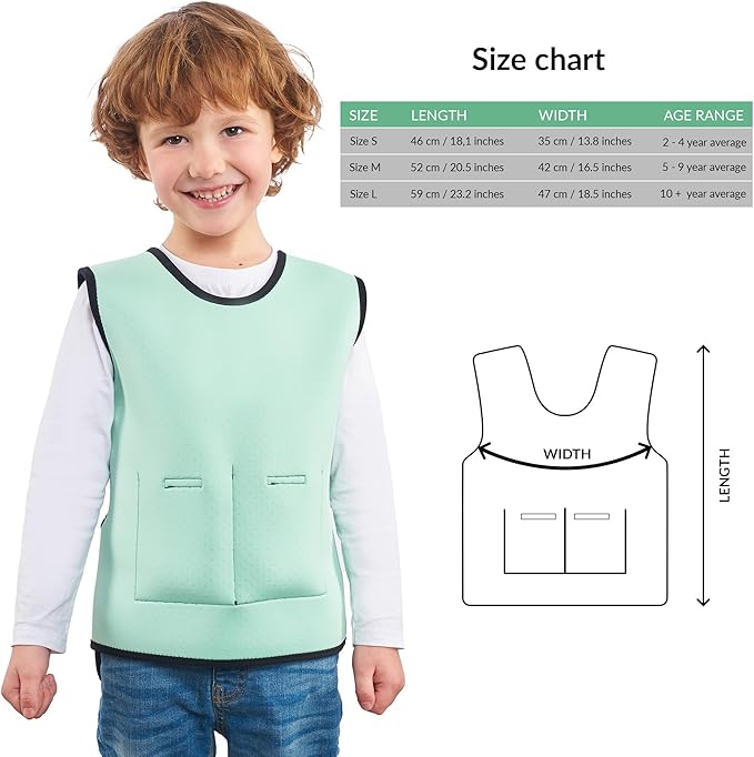 chaleco peso autismo